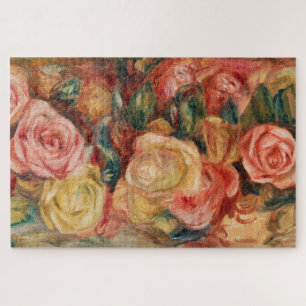 Rose von Renoir Impressionist Painting Puzzle
