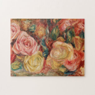 Rose von Renoir Impressionist Painting Puzzle