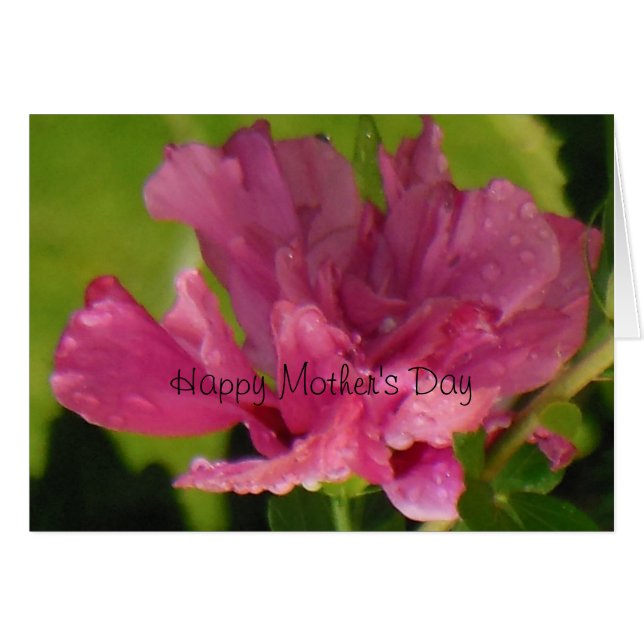 Rose von Sharon Happy Mother Day (Vorderseite (Horizontal))