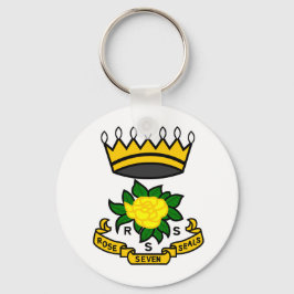 Rose von sieben Siegeln Schlüsselkette für RSS Schlüsselanhänger