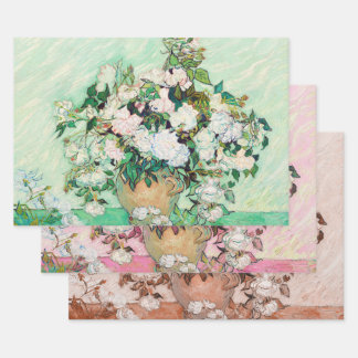 Rose von Vincent Van Gogh, Decoupage Geschenkpapier Set
