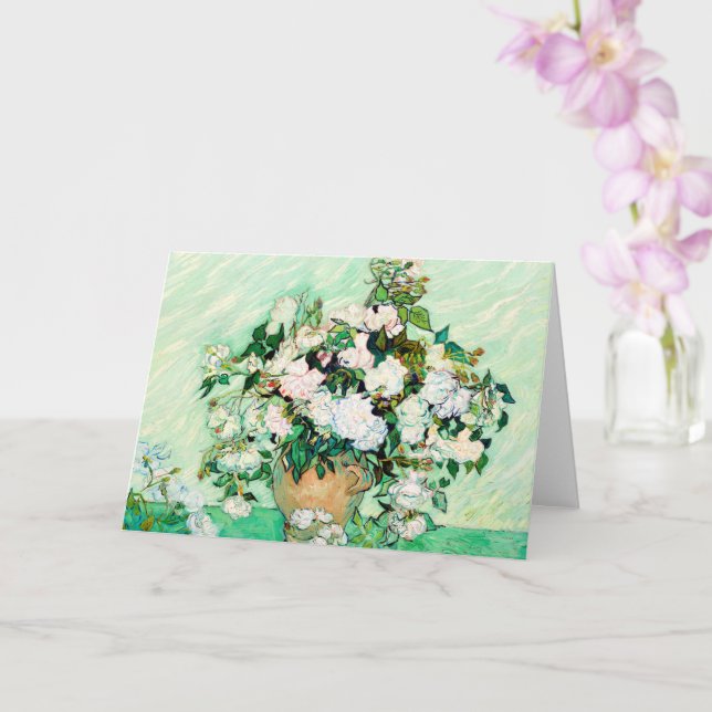 Rose von Vincent van Gogh Karte (Orchidee)
