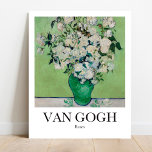 Rose von Vincent Van Gogh Poster<br><div class="desc">Rose (1890) von Vincent Van Gogh</div>