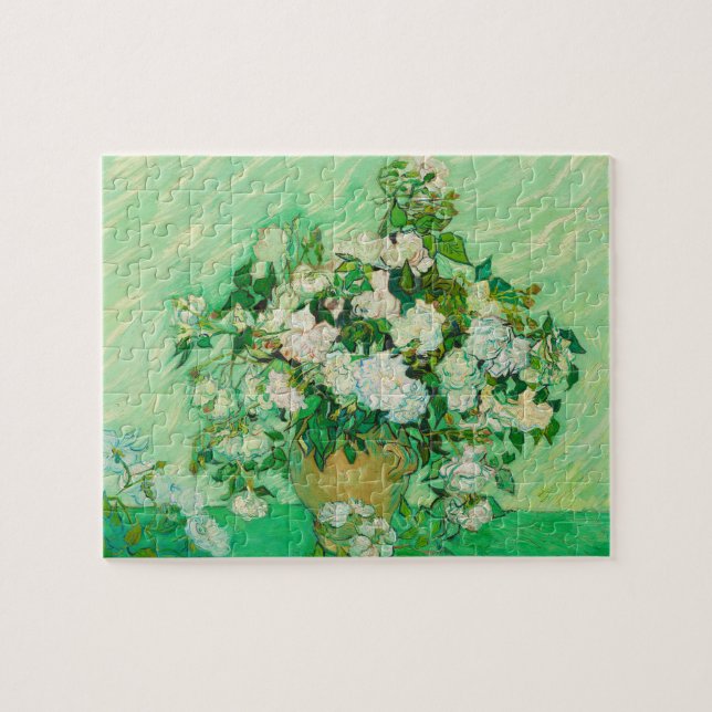Rose von Vincent van Gogh Puzzle (Horizontal)