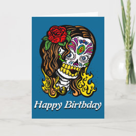 Rose von Zuckerkranken Karte