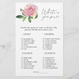 Rose - Was ist in Ihrem Geldbörsenspiel?