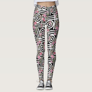 Rose Wasserfarbe Leggings