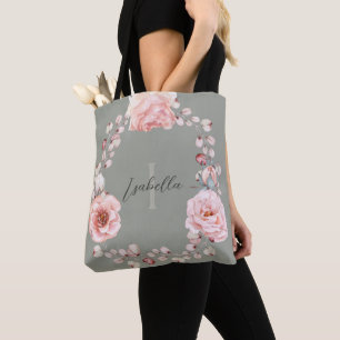 Rose Watercolor Personalisiert   Sage Green