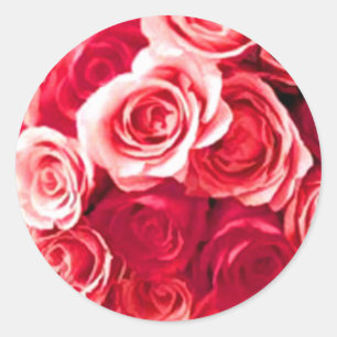 Rose Wedding Umschlag Aufkleber Stickers