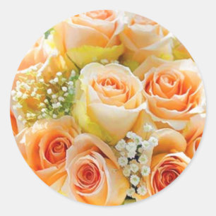 Rose Wedding Umschlag Aufkleber Stickers