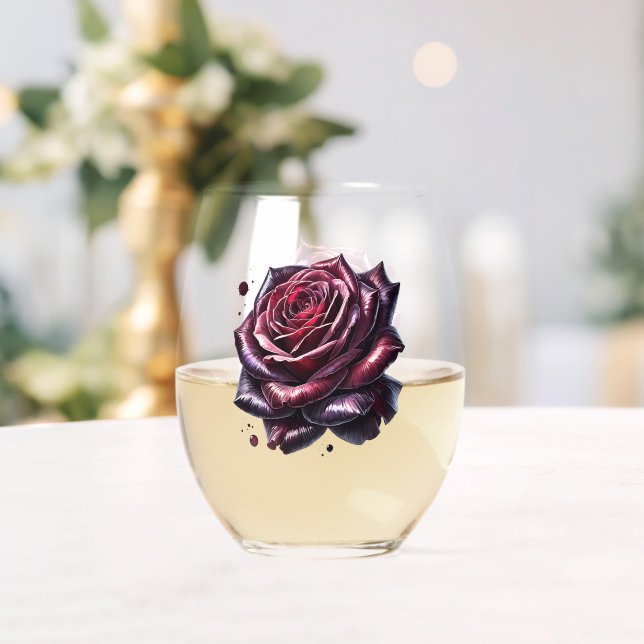 Rose Weinglas Ohne Stiel (Insitu (Hochzeit))