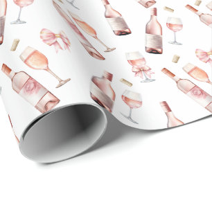 Rosé-Weinliebhaber Geschenkpapier