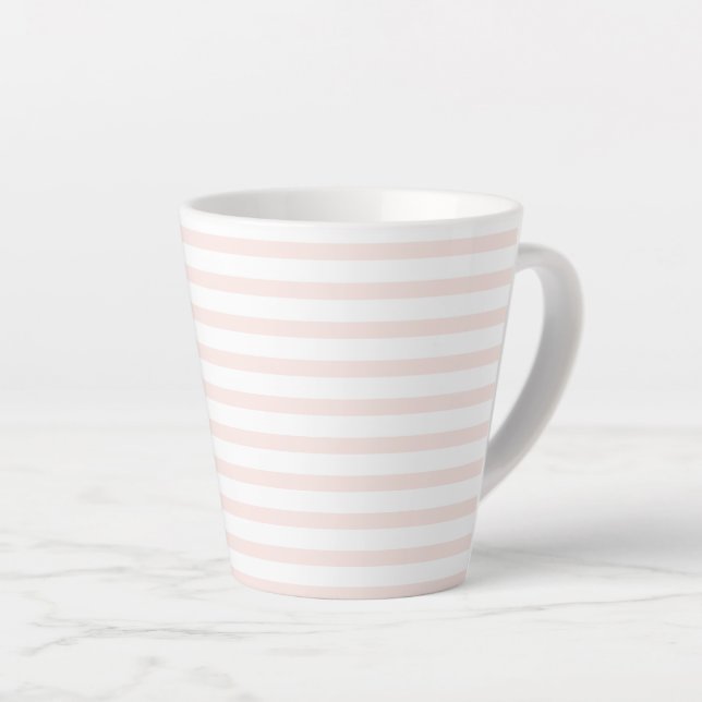 rose-white –zweifarbig two-tone rosa-weiß pastel milchtasse (Rechte Ecke)