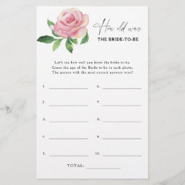 Rose - Wie alt war die Braut, um zu spielen