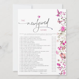 Rose Wildblume Brautparty