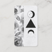 *~* Rose Wisteria Alchemy Moon Triangle Floral