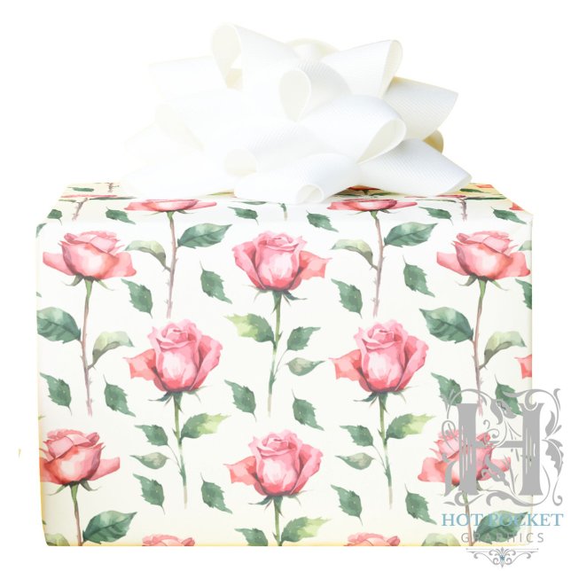 Rose Wrapping Paper Geschenkpapier (Von Creator hochgeladen)