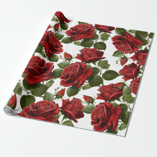 Rose Wrapping Paper Geschenkpapier