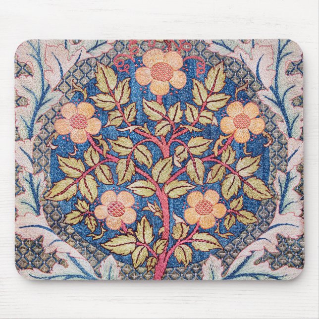 Rose Wreath, William Morris Mousepad (Vorne)