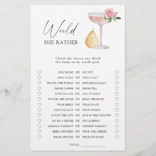 Rose - Würde sie lieber Brautparty spielen