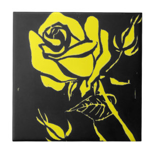"Rose Yellow" Küche Garten Keramik Tile Fliese