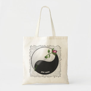 Rose Yin Yang-Taschentücher Tragetasche