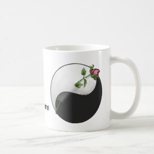 Rose Yin Yang Tasse