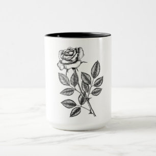 ROSE ZEICHN 2 TASSE