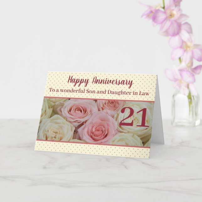 Rose zum Hochzeitstag vollständig anpassbar Karte (Orchidee)