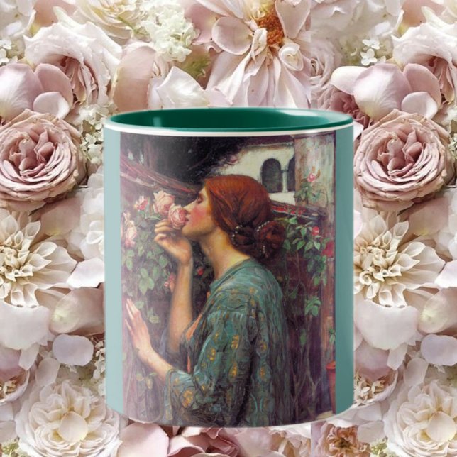 Rose Zweifarbige Tasse (Von Creator hochgeladen)