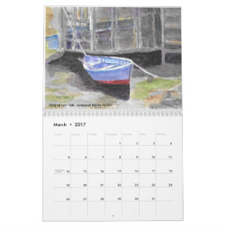 Roseann Meserve Maine Wasserfarbkalender Kalender
