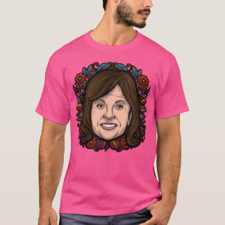 Roseanne Barr (Flower) T-Shirt