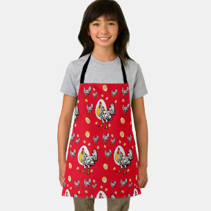 Roseanne Chicken - Funny Roseanne Rooster and Egg Schürze