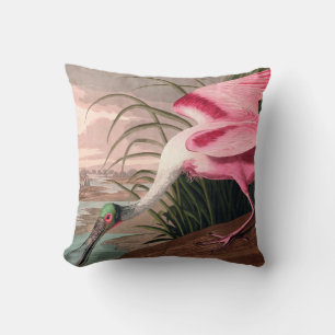 Roseate Spoonbill Audubon Bird Wildlife Kissen