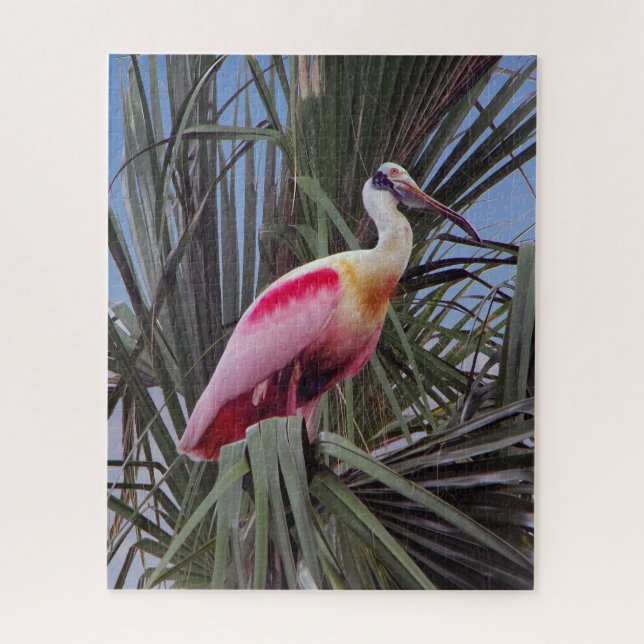 Roseate-Spoonbill-Puzzle Puzzle (Vertikal)