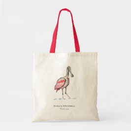 Roseate Spoonbill Tote Bag Tragetasche