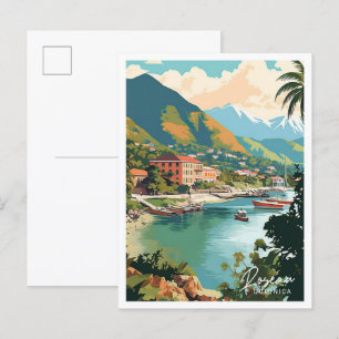 Roseau Dominica Kunst, Dichtung und Musik Postkarte