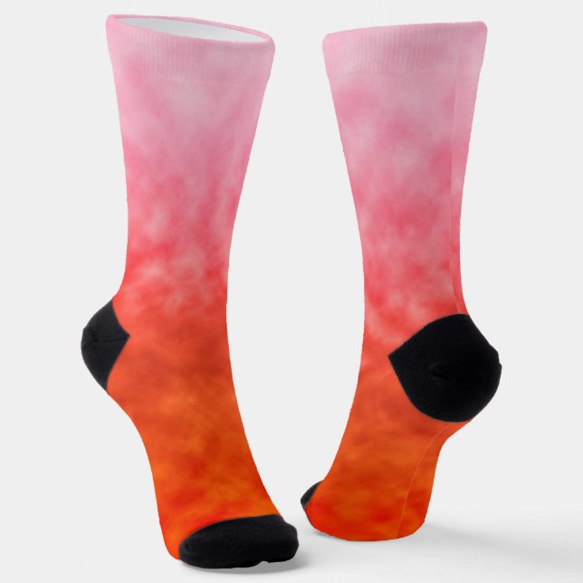 Roseflare Socken (Gewinkelt)