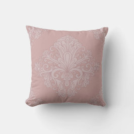 Roségold-Dekorationsmuster, Elegant Kissen