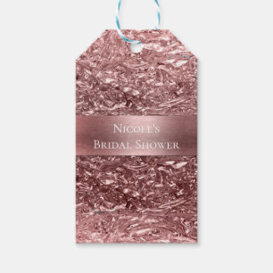 Roségold Flüssig-Chrom Metallisch Chic Partygesche Geschenkanhänger
