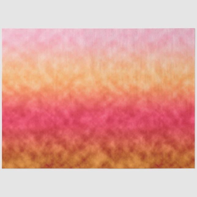 Roségold Nachglühen Seidenpapier (Vorderseite)