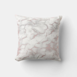 Roségold Rosa Marmor Modern Chic Trendig Kissen