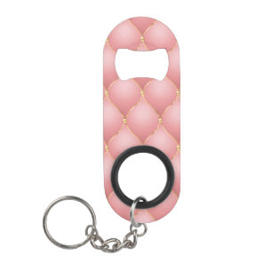 Roségold-Schlüsselanhänger-Flaschenöffner Mini Flaschenöffner