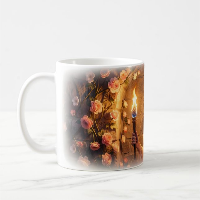 Roselit Castle Passage of Quiet Wonder Mug Kaffeetasse (Links)