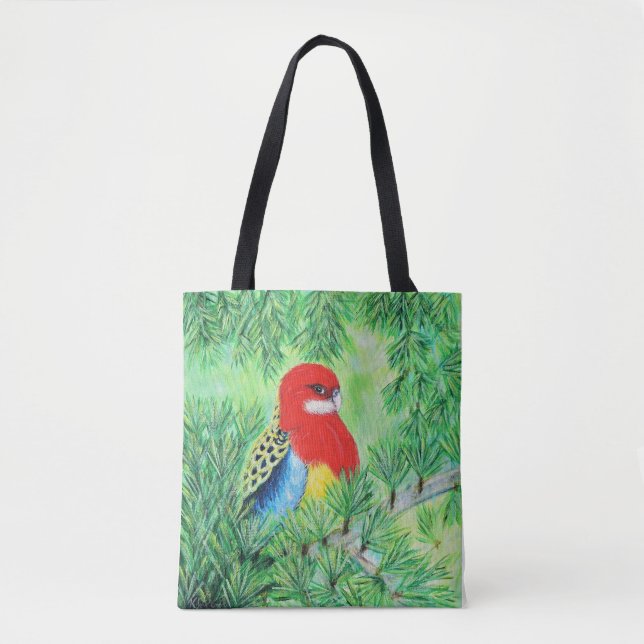 Rosella Bird Painting (Vorderseite)