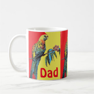 Rosella Parrot Vater Name Kaffeetasse