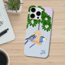 Rosellas Monogram, niedliches Paar spielerische Pa