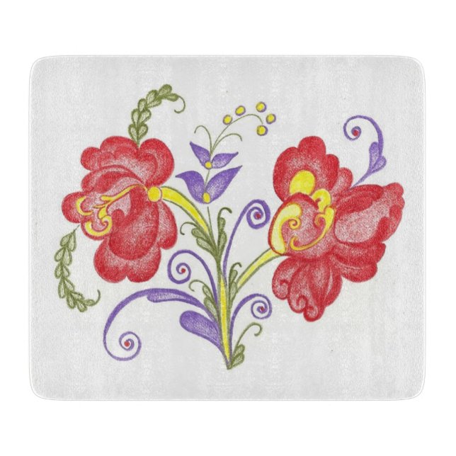 Rosemal Cutting Board Schneidebrett (Vorderseite)