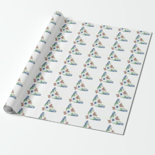 Rosemaling Packpapier 2