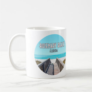 Rosemary Beach Florida Golfküste Vintage Kaffeetasse